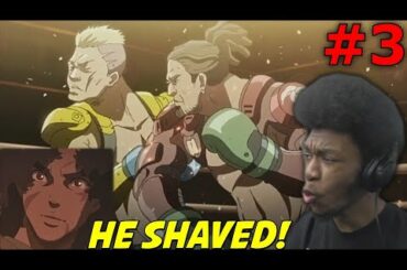 FIRST FIGHT. Nomad: Megalo Box 2 Episode 3 REACTION