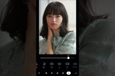 【小松菜奈】スノー使えばより可愛くなる説　#shorts