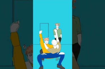 yuji and gojo at nanami's house #shorts #jujutsukaisen #tiktok #viralshorts