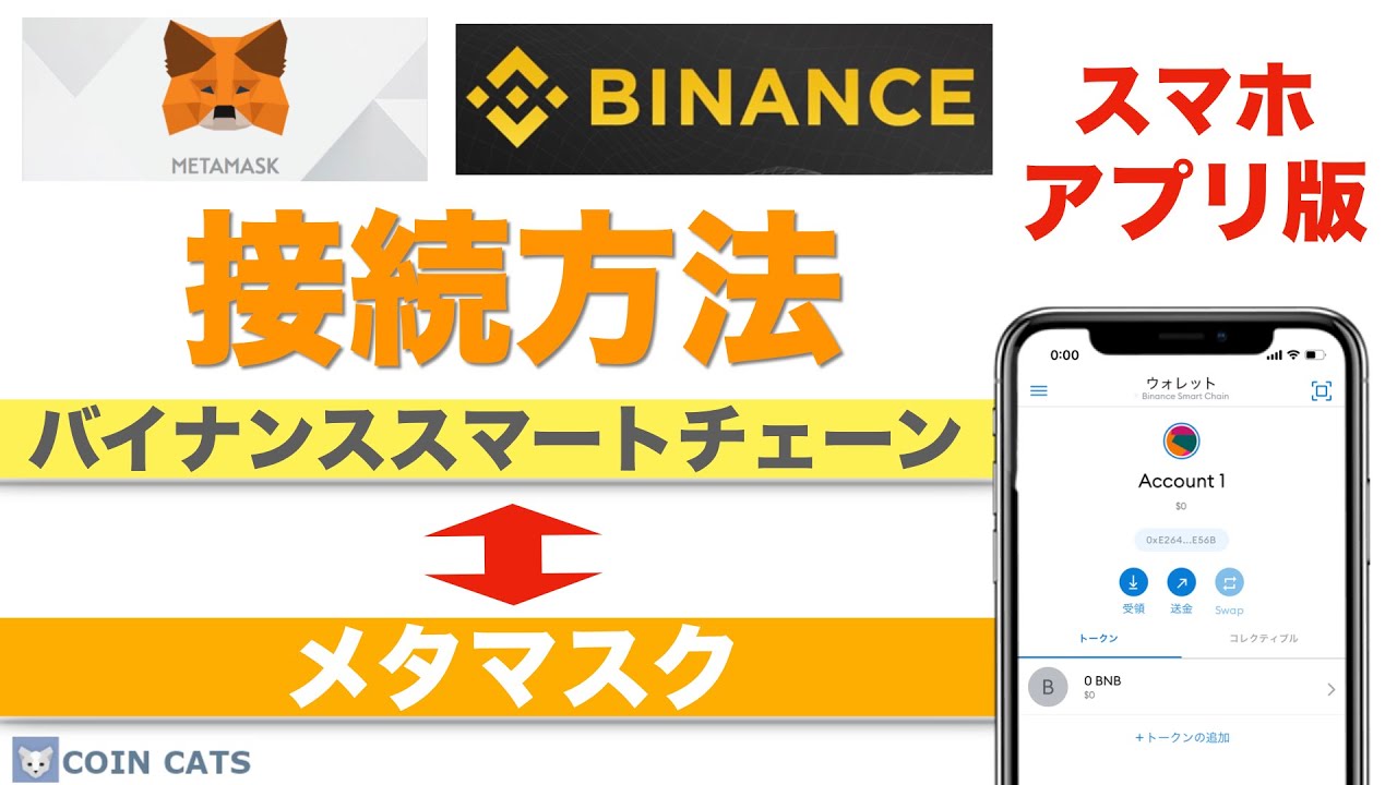 【仮想通貨】メタマスクウォレットとバイナンスチェーンの接続方法 【仮想通貨】メタマスクウォレットとバイナンスチェーンの接続方法