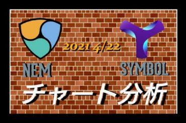 仮想通貨 ネム シンボル チャート分析   2021年4月22日