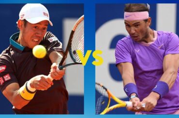 錦織 圭 vs ラファエル・ナダル FULLMATCH