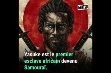 le samouraï yasuke ( yas-kay) était le plus grand samouraï noir au Japon....