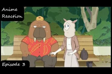 Anime Reaction | Odd Taxi episode 3 (オッドタクシー)