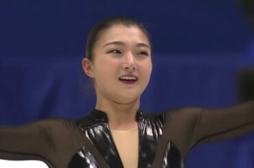 坂本花織　2020年　NHK杯　FS　Kaori Sakamoto 2020 NHK Trophy FS