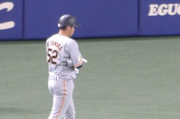 北村拓己VS大野雄大　初球打ち【巨人 読売ジャイアンツ 中日ドラゴンズ 2021年 プロ野球 オープン戦】