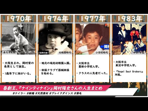 喜劇王、『ナインティナイン』岡村隆史さんの人生まとめ(2021年度版) 喜劇王、『ナインティナイン』岡村隆史さんの人生まとめ(2021年度版)