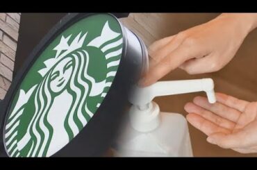 ✅  新型コロナウイルスの感染拡大が続く中、私たちの生活に欠かせなくなった消毒液。飲食店などの店頭で手指を消毒するのも当たり前となったが、まさかの事態が起きた。コーヒーチェーンの「スターバックス」で、