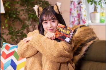 森七菜がリスの着ぐるみ姿でうっとり ロッテ新CM「パイの実 ショコラひとり占め」篇