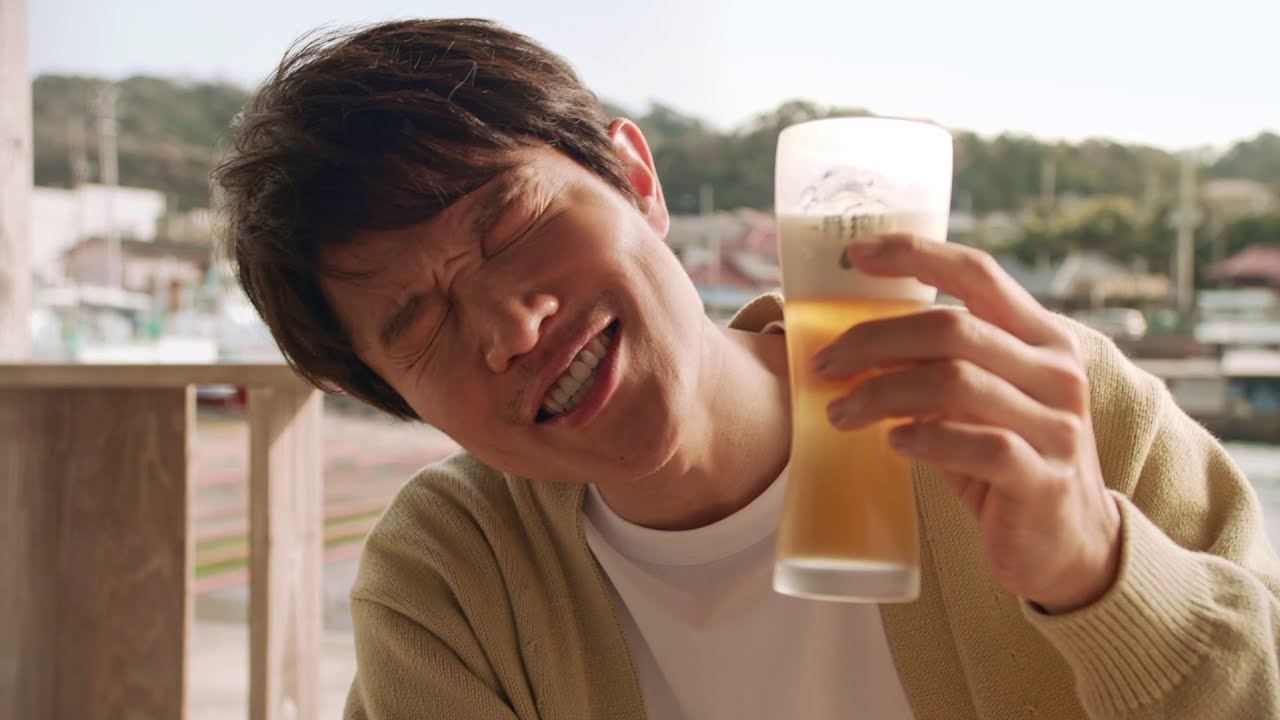 キリン一番搾り生ビール  「鈴木亮平　ハマグリ篇　15秒」