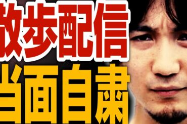 【ウメハラ】緊急事態宣言の発令を受け自粛することになった散歩配信。再開後はグルメ散歩？【スト5・格ゲー】