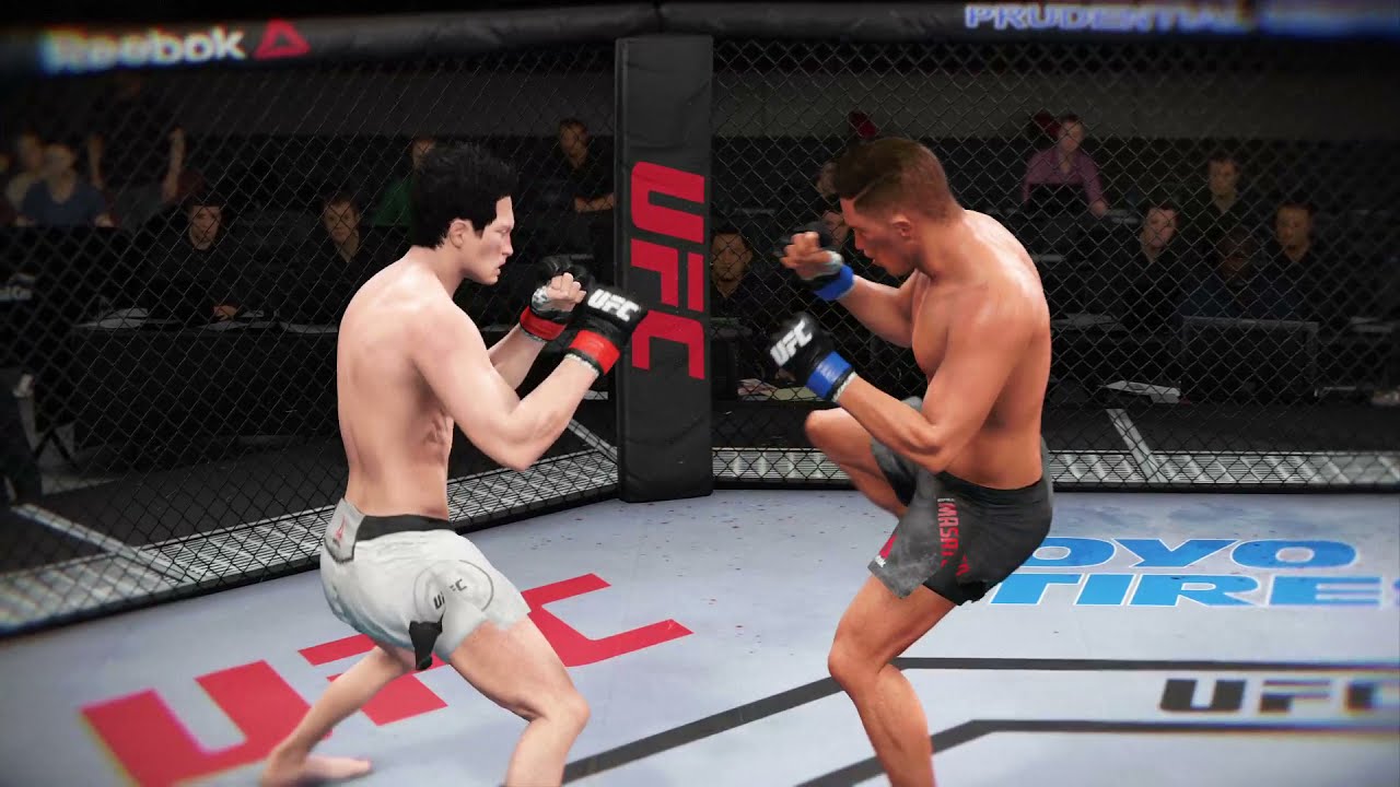 EA SPORTS™ UFC® 3_魔裟斗vs.朝倉未来(キックルール)