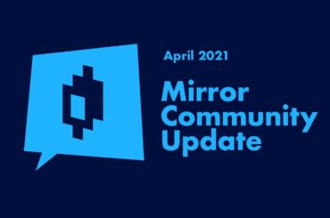 Mirror Community Update‼️しゅちゅわんの暗号資産情報