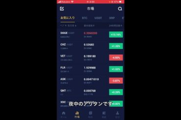 【仮想通貨】4/29 2:30 #XDC #xinfin network  rising slow down lang:JPN