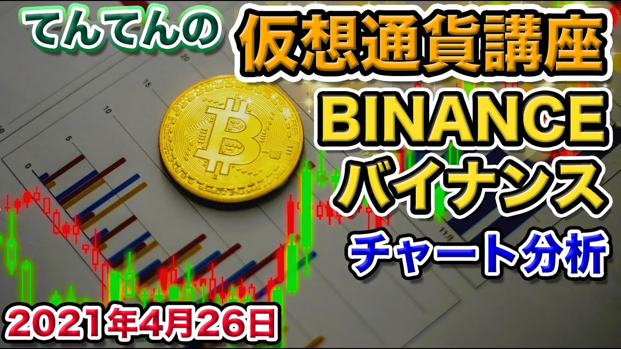 2021年4月26日【バイナンス】仮想通貨チャート分析