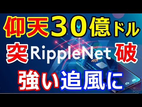 仮想通貨リップル(XRP)仰天!30億ドルを突破『なんとアレが1,000万件をも超えた』 仮想通貨リップル(XRP)仰天!30億ドルを突破『なんとアレが1,000万件をも超えた』