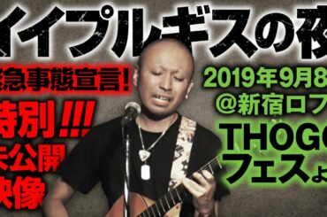 緊急事態宣言！イイプルギスの夜－THOGOフェス2019より【特別未公開映像】