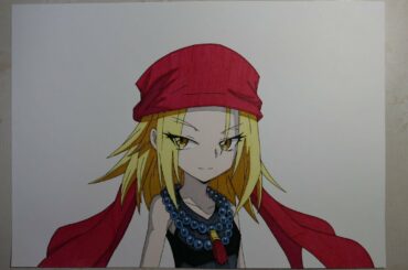 【シャーマンキング】恐山アンナ描いてみた。Drawing Anna Kyoyama From Shaman King