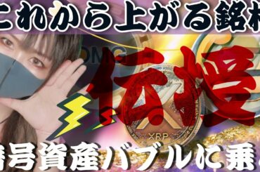【ビットコイン,ETH,XRP,BNB,DOGE,ENJ,CAKE,OMG】暗号資産バブルに乗って増やす〜上がる銘柄分析