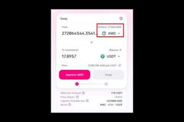 【仮想通貨】AFRO MOON DOG（$AMD）2億7000万枚をサマージャンボ代わりに買ったから夏頃起こしてっていう動画