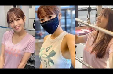 鷲見玲奈アナ ギリギリ筋トレで魅せた美ボディーが最強美しいとインスタで話題！【めざましテレビ】