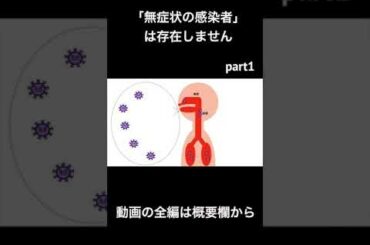 無症状の感染者が存在しない根拠【新型コロナウイルス】part1 #Shorts