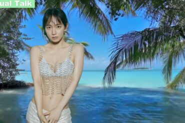 【心靈治療】吉岡里帆 水着 寫真 自然海浪聲