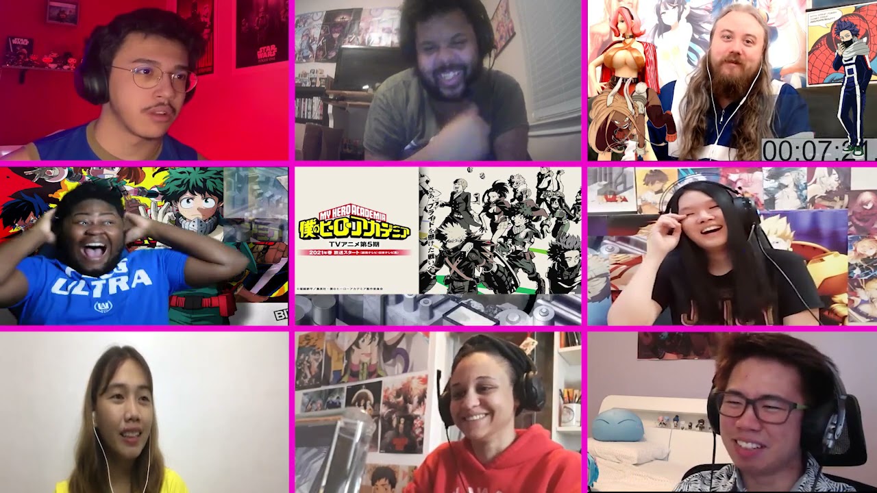 僕のヒーローアカデミア 5期 6話 / My Hero Academia Season 5 Episode 6 Reaction Mashup 僕のヒーローアカデミア 5期 6話 / My Hero Academia Season 5 Episode 6 Reaction Mashup