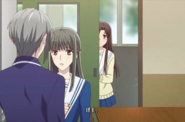 Yuki confesses his love to Machi and Tohru saw  フルーツバスケット 真知に自分の気持ちを告白する由希 Fruits Basket The Final