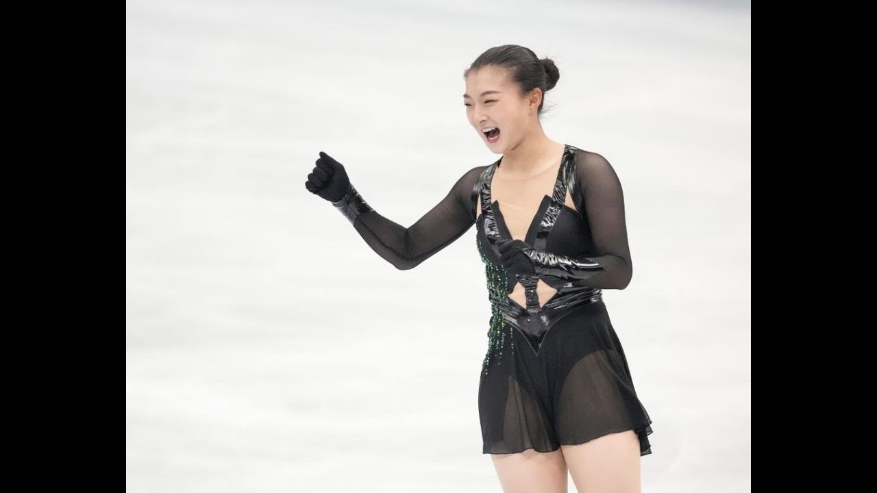 坂本花織、納得の2位。「攻めまくりたい」五輪シーズンは4回転に意欲 坂本花織、納得の2位。「攻めまくりたい」五輪シーズンは4回転に意欲