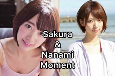 Sakura Miyawaki & Hashimoto Nanami The Leader Moment
