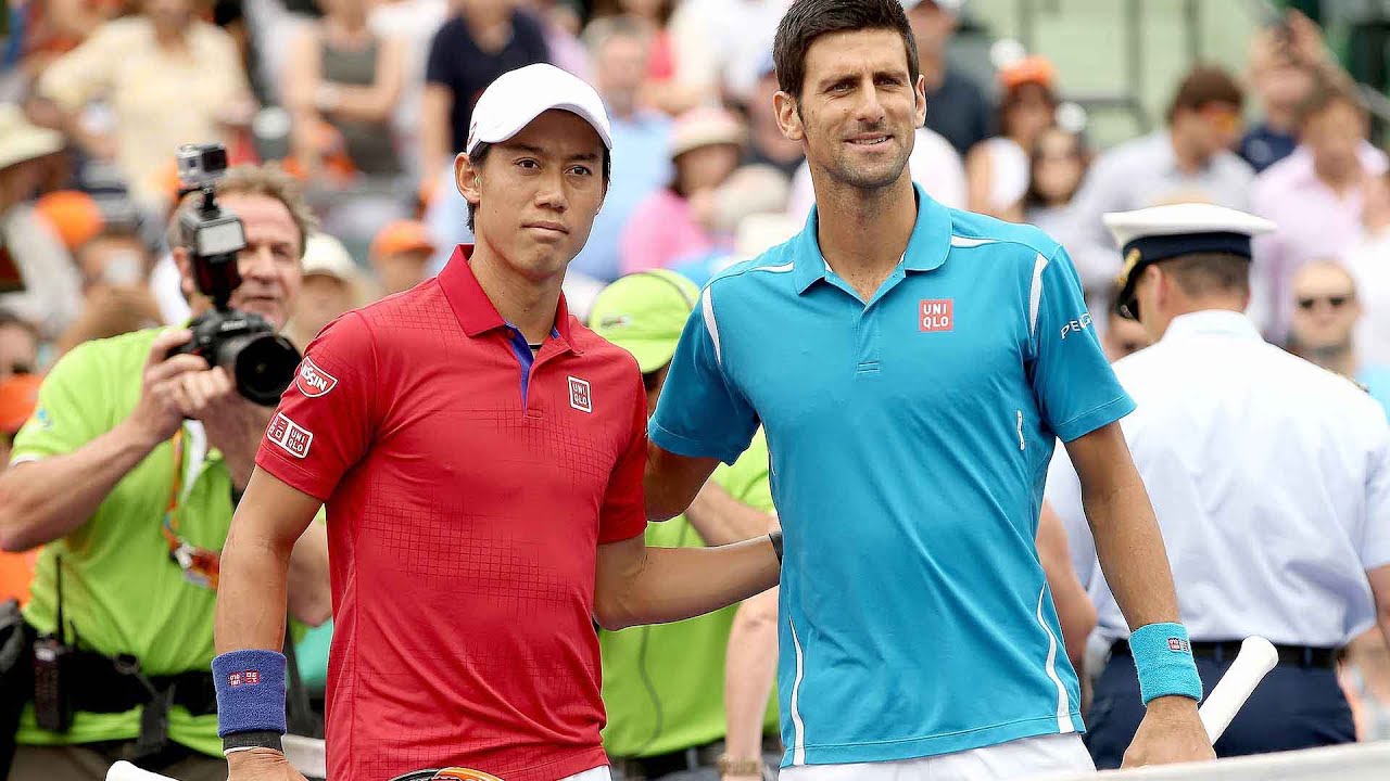錦織圭 Kei Nishikori vs Djokovic ノバク・ジョコビッチ テニス