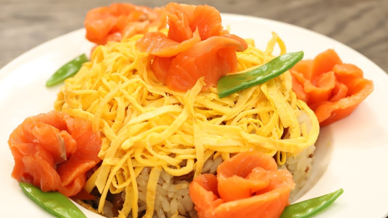 母の日やひな祭りに!ちらし寿司ケーキの作り方 | How to make chirashi-zushi cake 母の日やひな祭りに!ちらし寿司ケーキの作り方 | How to make chirashi-zushi cake