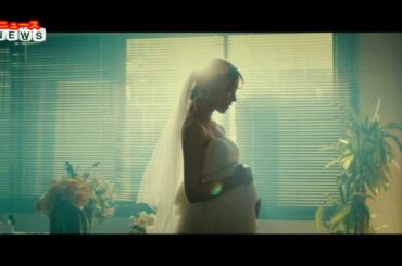 ニュース -  衛藤美彩、ウエディングドレスで自身初の妊婦姿披露 母への愛描くショートドラマに主演で大粒の涙も