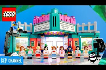 レゴで NiziU『Make you happy』スタジオつくってみた！LEGO Make you happy Studio