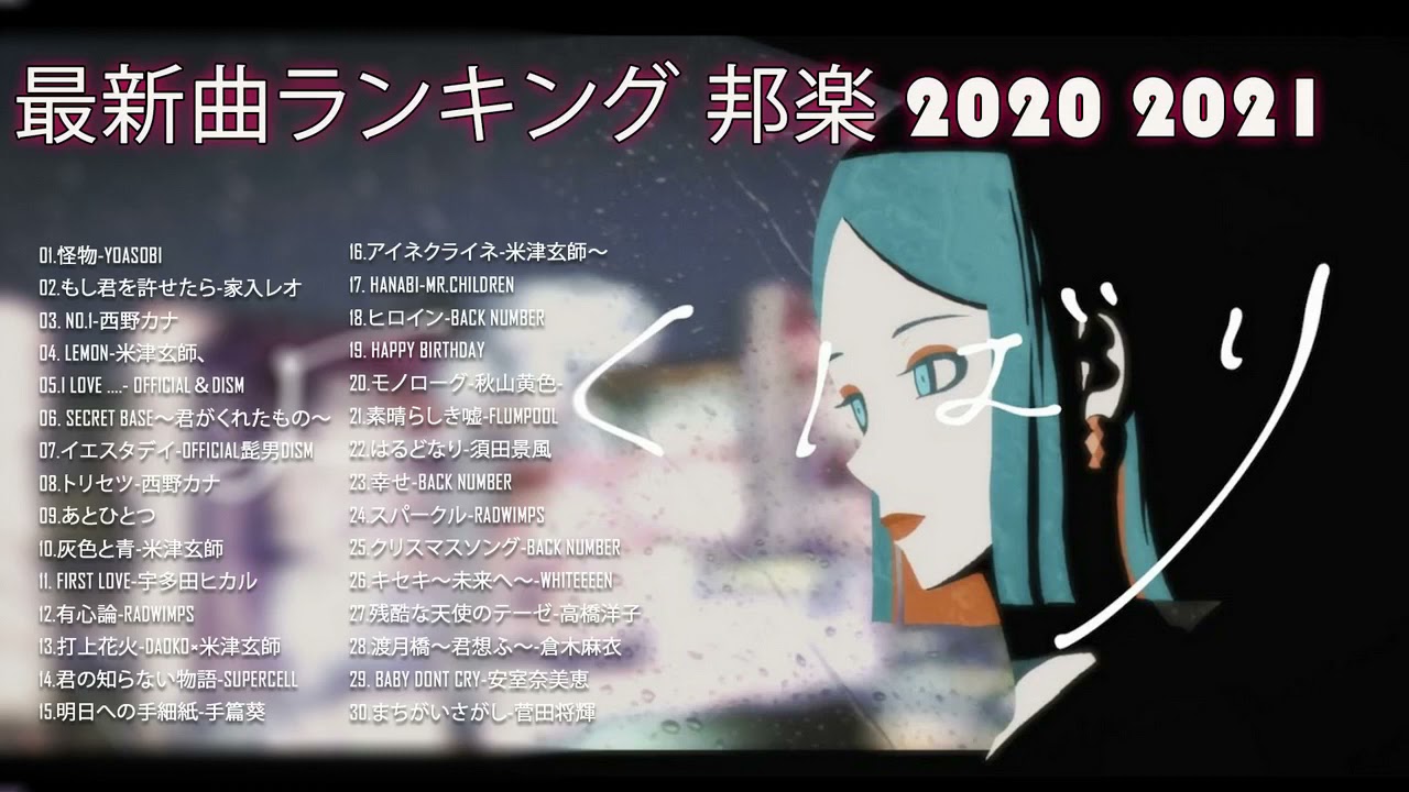 浜崎あゆみ, LISA,Official髭男dism,米津玄師,あいみょん,YOASOBI,宇多田ヒカル JPOP BEST ヒットメドレー 邦楽 最高の曲のリスト 浜崎あゆみ, LISA,Official髭男dism,米津玄師,あいみょん,YOASOBI,宇多田ヒカル JPOP BEST ヒットメドレー 邦楽 最高の曲のリスト