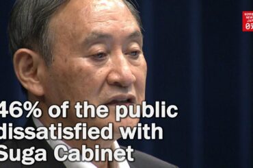 46% of Japanese public dissatisfied with Suga Cabinet