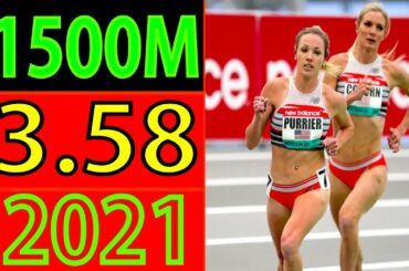 1500m Women 3.58 Elle Purrier USATF Golden Games 2021 before Tokyo Olympics 2021