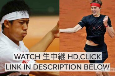 🔴【ライブ】【2021】錦織圭 対 アレクサンダー・ズベレフ 生放送 テレビ放送