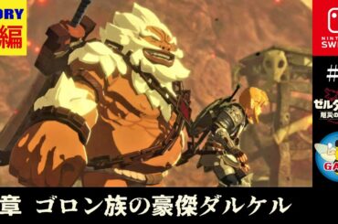 【ゼルダ無双】攻略04「ゴロン族の豪傑ダルケル」（Switch ゼルダ無双 厄災の黙示録）