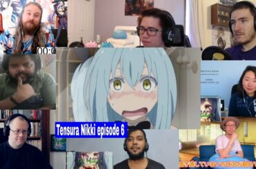 The Slime Diaries Episode 6 REACTION MASHUP 転スラ日記 6話 反応
