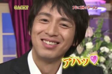 しゃべくり【GACKT】【上田晋也,原田泰造,名倉潤,堀内健,徳井義実,有田哲平,福田充徳】 cut