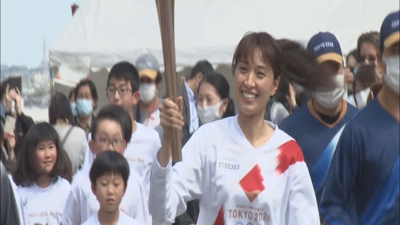東京2020オリンピック聖火リレー祝う松阪式典2021
