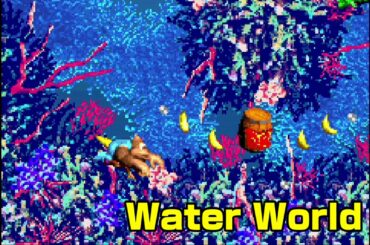 [BGM]隠れた名曲 ドンキーコング3 アドバンス Water World【Donkey Kong Country】