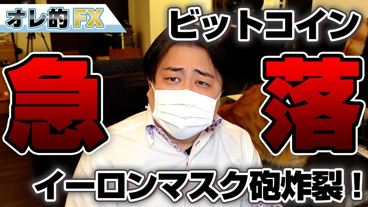 【ビットコイン急落!】イーロン・マスク砲&サイバー攻撃で仮想通貨がヤバイ!! 【ビットコイン急落!】イーロン・マスク砲&サイバー攻撃で仮想通貨がヤバイ!!