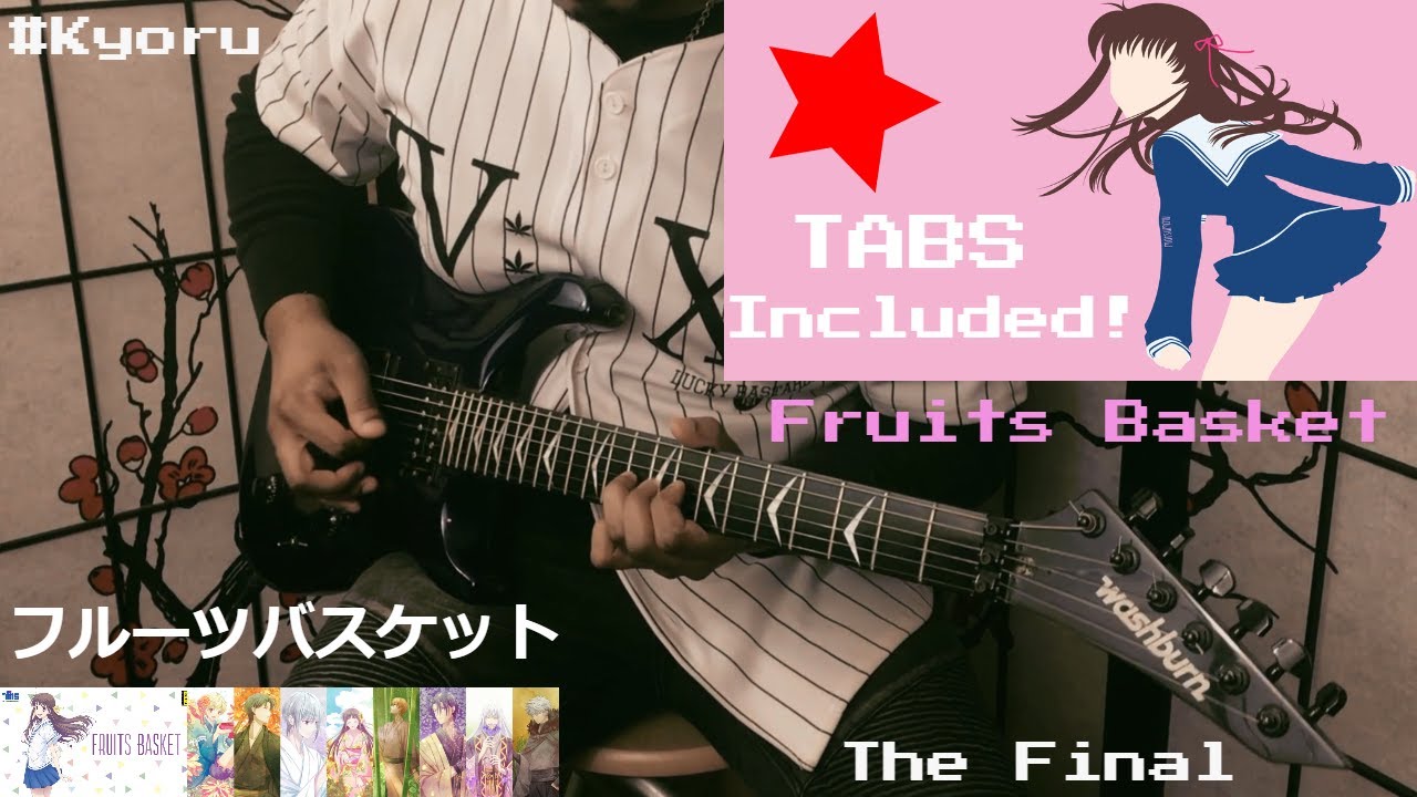 Fruits Basket: The Final OP Cover || Guitar Tutorial || TABS || Pleasure By WARPs UP || フルーツバスケット 3期