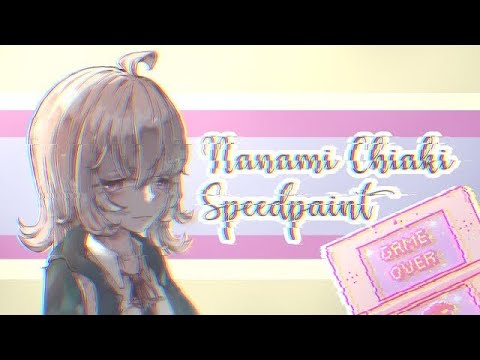 Chiaki Nanami Speedpaint | IbisPaint | Danganronpa | 七海千秋 | ダンガンロンパ | Clip Studio Paint| Reupload