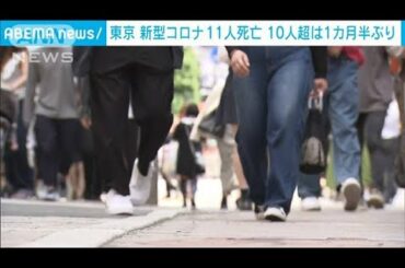 東京　コロナ感染者11人死亡　10人超は1カ月半ぶり(2021年5月15日)