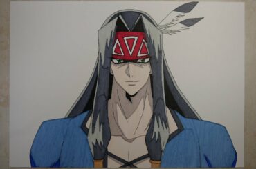 【シャーマンキング】シルバ描いてみた。Drawing Silva From Shaman King