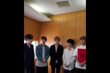 Da-iCE インスタライブ(工藤大輝、岩岡徹、大野雄大、花村想太、和田颯)